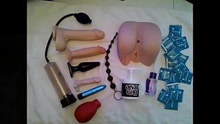 Twink &equals;  Balls Deep Dildo