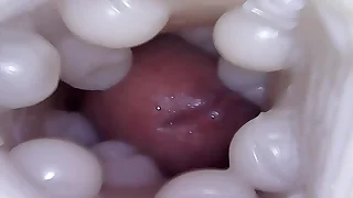 Compilation of closeup Fleshlight cumshots